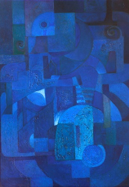 Formas en Azul
